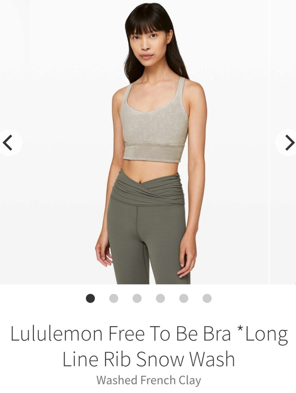 lululemon athletica Free To Be Sports Bra